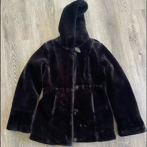 Dennis Basso faux fur coat